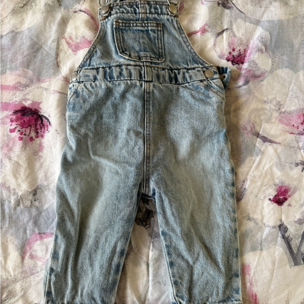 Primark Light Blue Denim Kids Overalls
